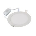 [P-00103] Kit Panel LED Circular, Empotrable, 12W, 6.0&quot;, 3000K, 100-265V