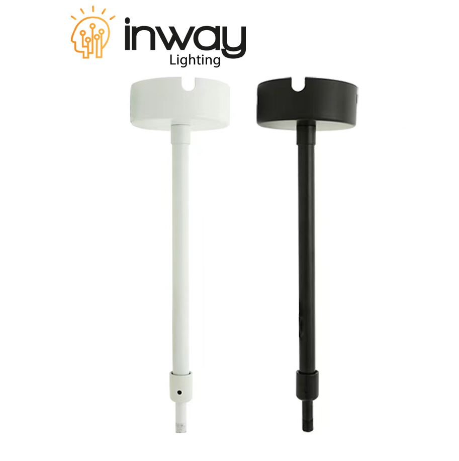 Extension Rigida de 100cm a 200cm p/Colgar Riel de Superficie