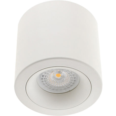 Downlight Techo Blanco, Con Bombilla GU10 8W, 3000K, 100-260V