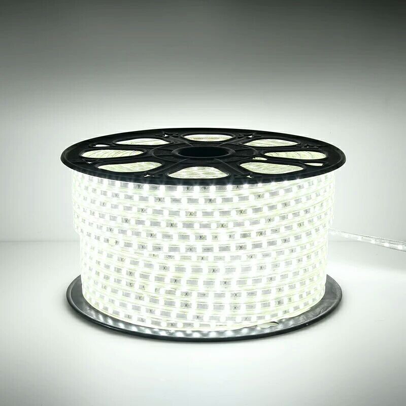 Manguera LED, 120Vac, IP65, CW 6000K, SMD2835, 120Led/Mts