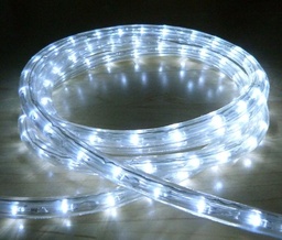 [P-00119] Manguera LED de Navidad, 110Vac, IP65, CW 6000K, 36Led/Mts, 360 Grados