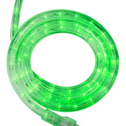 [P-00122] Manguera LED de Navidad, 110Vac, IP65, Verde, 36Led/Mts, 360 Grados