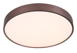 [P-00297] Lampara LED Decorativa de Superficie, DG51034C, 105W, NW 4000K, 85-265Vac, Dimensiones: 800x800x96mm, IP20, Marron