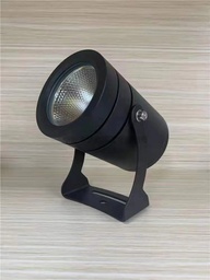 [P-00034] Lampara Bolardo Negro, Rectangular, 10W, 3000K, 100-265V, IP65,  PB002 (copia)