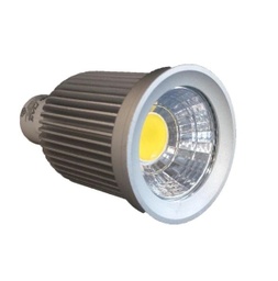 [P-00378] Bombilla LED Dicroica COB, 9W, NW 4000K, GU10, 100-260Vac, IP20, 60 Grados, Dimensiones: Ф50x95mm