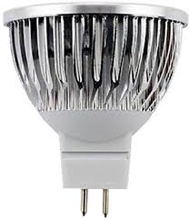 [P-00381] Bombilla LED Dicroica COB, MR16, 5W, CW 6000K, 100-260Vac, IP20, 45 Grados