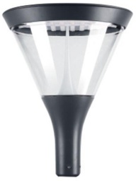[P-00035] Lampara Garden 50W, 3000K, 100-277V, Protector de Pico 10KV, IP66 (copia)