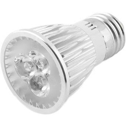 [P-00384] Bombilla LED Dicroica SMD, E27, 5W, CW 6000K, 100-260Vac, IP20, 45 Grados
