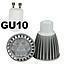 [P-00387] Bombilla LED Dicroica SMD, GU10, 5W, WW 3000K, 100-260Vac, IP20, 45 Grados