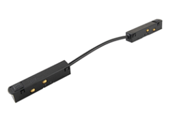 [P-00398] Conector Doble con cable p/Riel de 20mm de ancho de Lampara Magnetica de 2 cables, 48Vdc