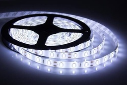 [P-00485] Cinta LED, 5Mts, 12Vdc, SMD5050, CW 6000K, 60Led/Mts, IP65