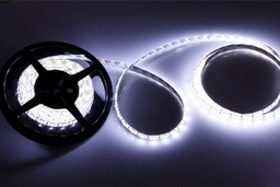 [P-00486] Cinta LED, SMD2835, 28.8W/M, CW 6000K,  24Vdc, CRI≥80, 2OZ PCB, Largo: 5Mts, Ancho: 8mm, 120Led/Mts, IP68, 120 Grados, 2200Lm/m