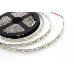 [P-00488] Cinta LED, SMD2835, CW 6000K, 12Vdc, CRI≥80, Largo: 5Mts,  Ancho: 10mm, 60Led/Mts, IP65, Incluye: Clips