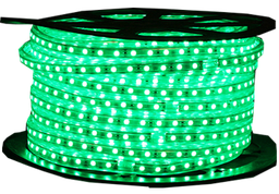[P-00531] Manguera LED, 120Vac, IP65, Verde, SMD5050, 60Led/Mts