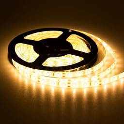 [P-00053] Cinta de LED, 5M, 12V, SMD5050, Calida 3000K, 120Led/Mts, IP44