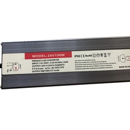 [P-00596] Power Supply Voltaje Constante Corriente Variable LED, 150W, 110-250Vac, 24Vdc, 6.25A, IP67