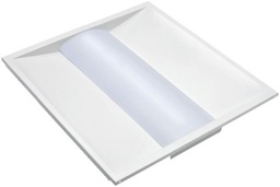 [P-00648] Troffer Panel LED Cuadrado p/Empotrar, 25W / 30W / 40W, Múltiple CCT NW 4000K / 5000K / CW 6000K, 125Lm/w, 100-277Vac, Dimmable de 0-10Vdc, 24&quot;x24&quot;(600x600mm), Borde Blanco