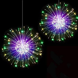 [P-00676] Decoracion Navideña LED tipo Fireworks p/Exterior, 3.6W, RGB, 110Vac, IP65
