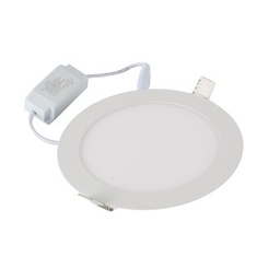 [P-00066] Kit Panel LED Circular, Empotrable, 12W, 6.0&quot;, 6000K, 100-265V