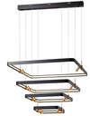 [P-00078] Lampara Decorativa Colgante Cuadrada, 256W, Blanco Natural (4000K), 85-265V, PC2744