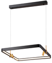 [P-00079] Lampara Decorativa Colgante Cuadrada Negra, 72W, Blanco Natural (4000K), 85-265V, PC2743