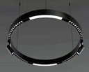 [P-00084] Riel Circular p/Lampara Magnetica LED de 48Vdc, Diametro: 1000mm, Instalacion: Superficie, Negra