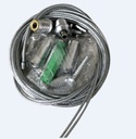 [P-00088] Cable p/Colgar Riel de Lampara Magnetica, Negro